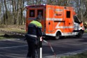 Schwerer VU Krad Fahrrad Koeln Porz Alte Koelnerstr P018